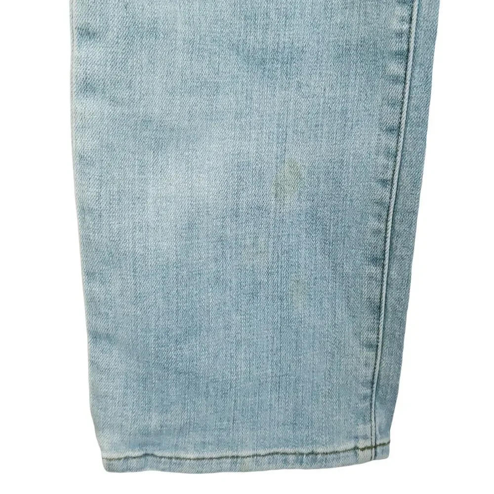 FRAME Denim L'Homme Slim fit distressed mid rise straight tapered jeans Finn 36